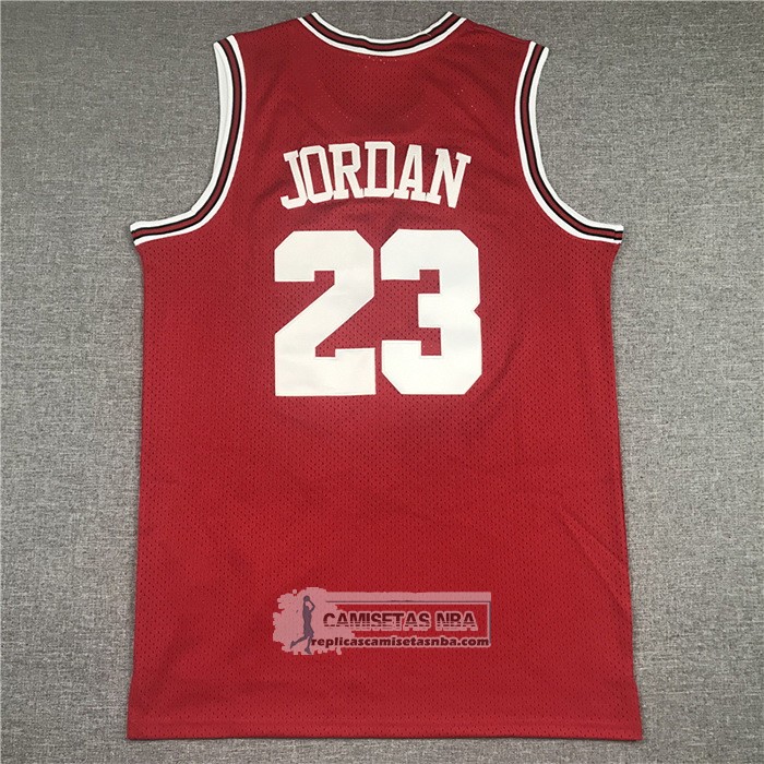 Camiseta Chicago Bulls Michael Jordan NO 23 Juic Wrld X BR Rojo